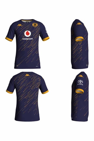 Camiseta slim fit de entrenamiento Kaizer Chiefs Football Club - Azul