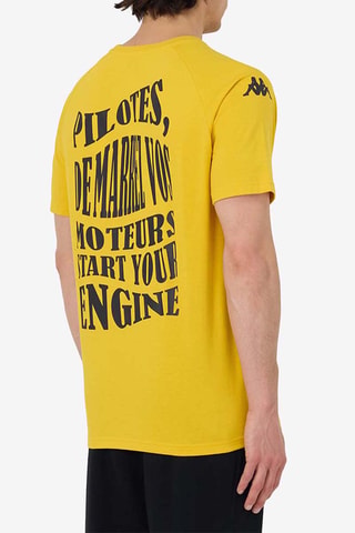 Camiseta regular fit 24H Le Mans - Amarillo