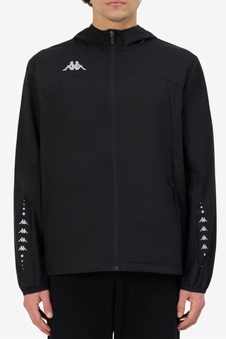 Chaqueta con capucha - Negro
