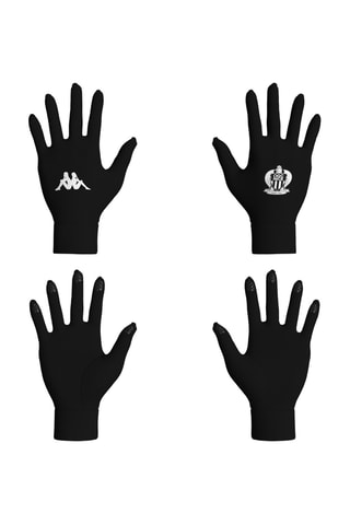 Guantes de entrenamiento Olympique Gymnaste Club de Niza - Negro