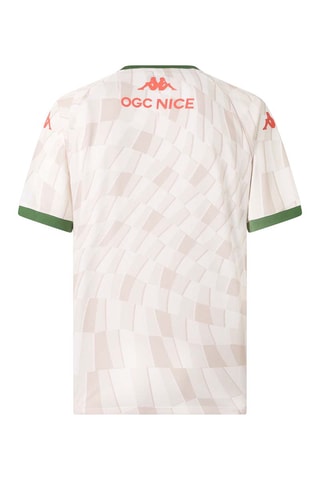 Camiseta Olympique Gymnaste Club de Niza - Blanco