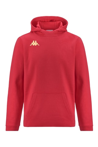 Sudadera polar con capucha - Rojo