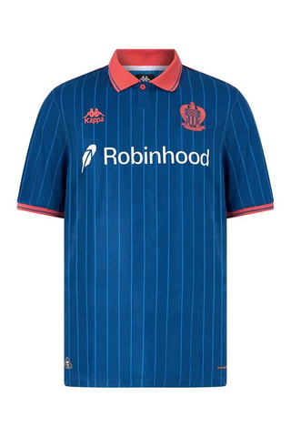 Camiseta slim fit de fútbol Olympique Gymnaste Club de Niza - Azul