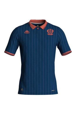 Camiseta slim fit de fútbol Olympique Gymnaste Club de Niza - Azul