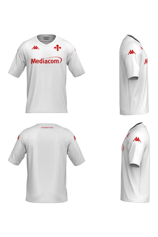 Camiseta regular fit de fútbol ACF Fiorentina - Blanco