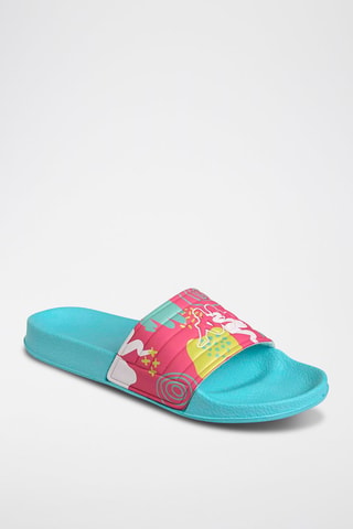 Chanclas Noles - Azul y rosa