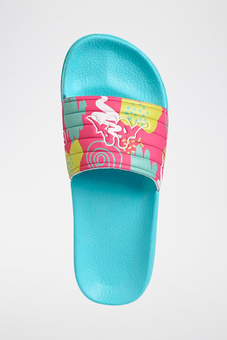Chanclas Noles - Azul y rosa