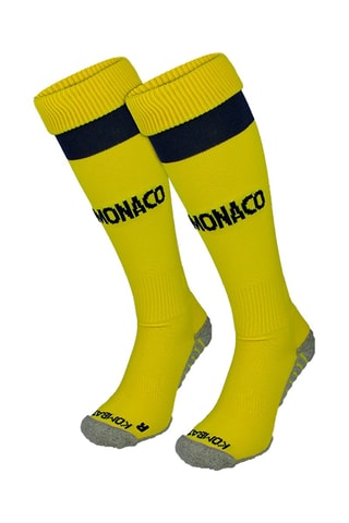 Calcetines altos AS Monaco - Amarillo