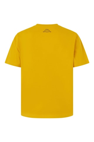 Camiseta Glabu - Blanco y amarillo