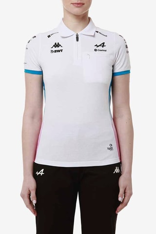 Polo de Fórmula 1 BWT Alpine F1 Team - Blanco