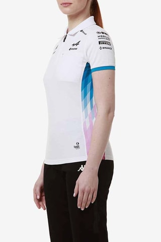 Polo de Fórmula 1 BWT Alpine F1 Team - Blanco