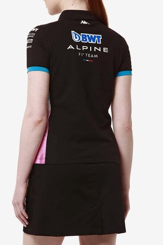 Polo de Fórmula 1 BWT Alpine F1 Team - Negro