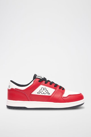 Zapatillas Rernal - Blanco y rojo