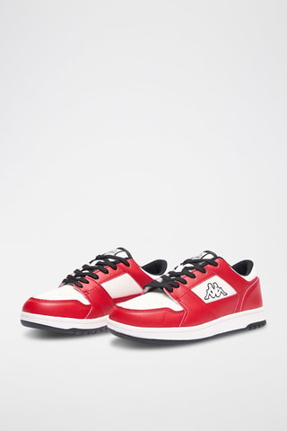 Zapatillas Rernal - Blanco y rojo