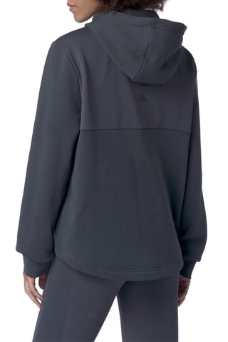 Sudadera polar con capucha - Gris