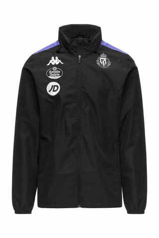 Chaqueta de entrenamiento con capucha Real Valladolid - Negro