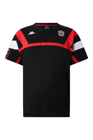 Camiseta regular fit de fútbol Olympique Gymnaste Club de Nice - Negro