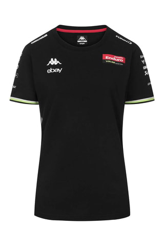 Camiseta regular fit Pertamina Enduro VR46 Racing Team - Negro