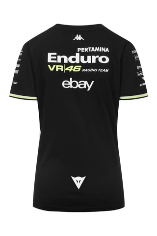 Camiseta regular fit Pertamina Enduro VR46 Racing Team - Negro