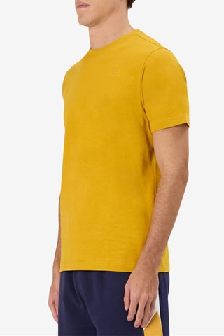 Camiseta slim fit Cafers - Amarillo