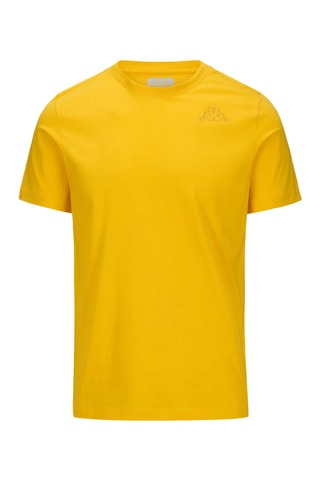 Camiseta slim fit Cafers - Amarillo