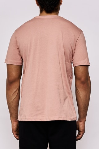Camiseta slim fit Cafers - Rosa