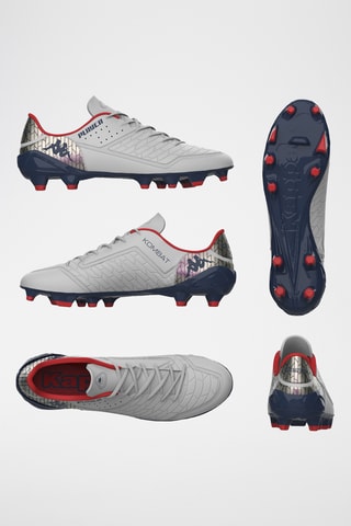 Botas de fútbol Kombat Player Base FG - Blanco