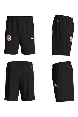 Short regular d’entraînement Fédération tunisienne de football - Noir