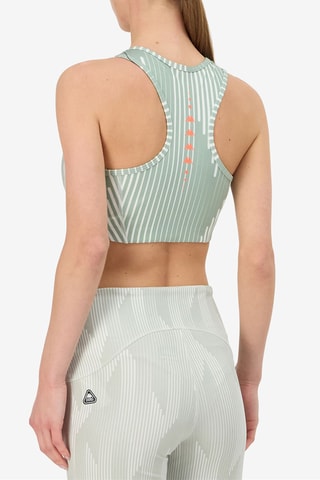 Sujetador deportivo push-up - Gris