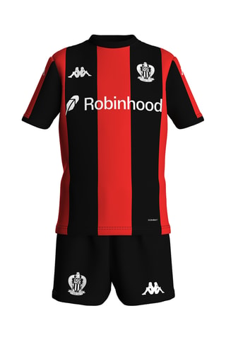 Camiseta y short de fútbol Olympique Gymnaste Club de Niza - Rojo