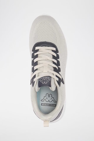 Zapatillas Rostie - Blanco y gris