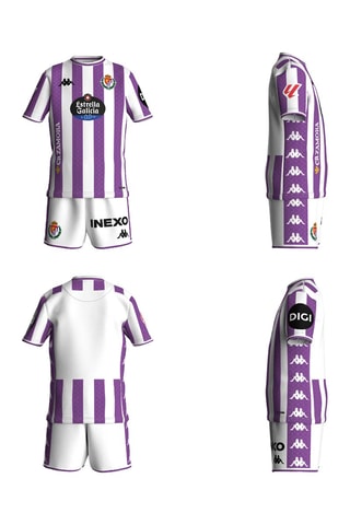 Camiseta y short de fútbol Real Valladolid - Blanco