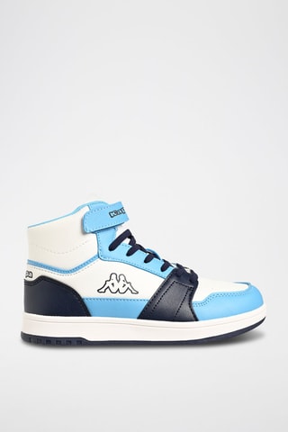 Zapatillas altas Rernal - Blanco y azul