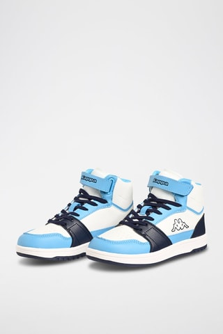 Zapatillas altas Rernal - Blanco y azul