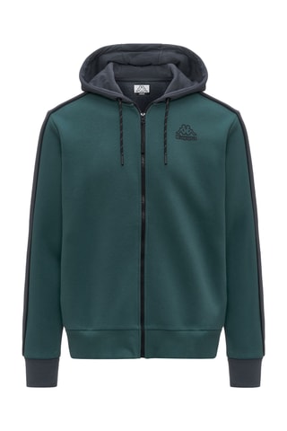 Sudadera polar con capucha - Verde