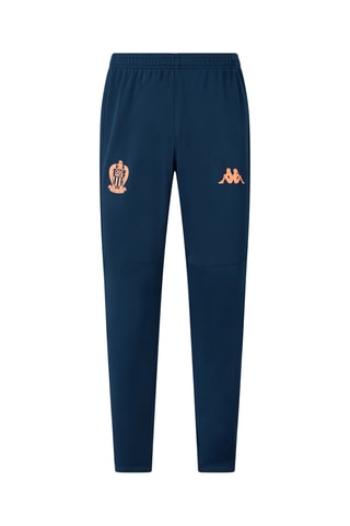Pantalón slim fit de entrenamiento Olympique Gymnaste Club de Niza - Azul