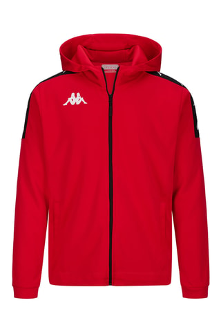 Sudadera con capucha - Rojo