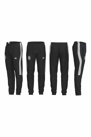 Pantalón slim fit de algodón orgánico AS Monaco - Gris