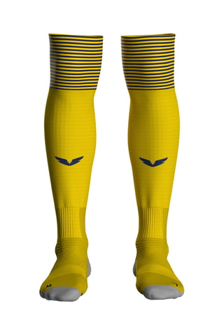 Calcetines altos AD Alcorcón - Amarillo