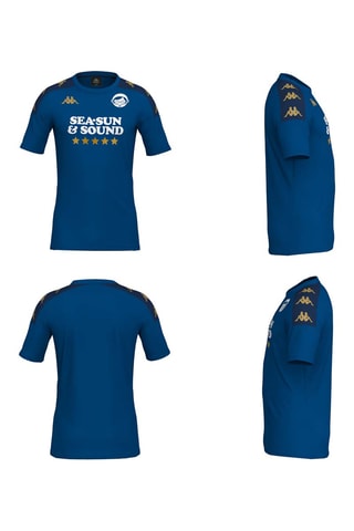 Camiseta slim fit de fútbol Festival Internacional de Benicàssim - Azul