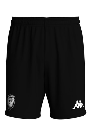 Short regular fit Olympique Gymnaste Club de Niza - Negro
