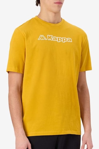 Camiseta Feddu - Blanco y amarillo