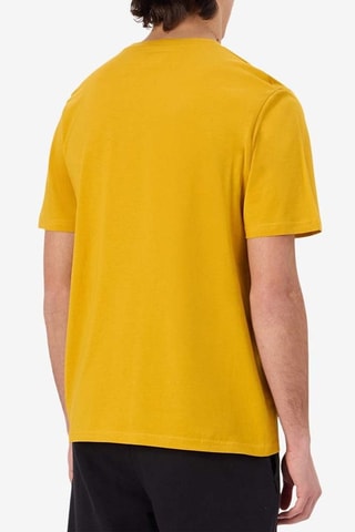 Camiseta Feddu - Blanco y amarillo