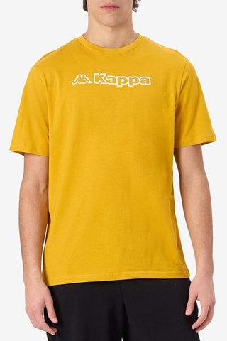Camiseta Feddu - Blanco y amarillo