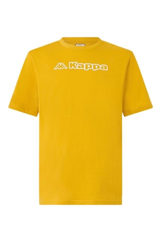 Camiseta Feddu - Blanco y amarillo