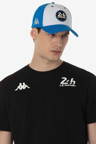 Gorra Indra - Blanco, negro, azul y gris