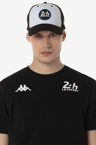 Gorra Indra - Blanco, negro, azul y gris