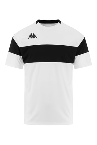 Camiseta Dareto - Blanco y negro
