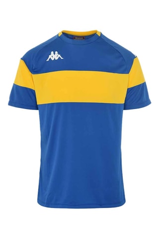 Camiseta Dareto - Azul y amarillo