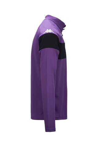 Sudadera Dovare - Negro y violeta